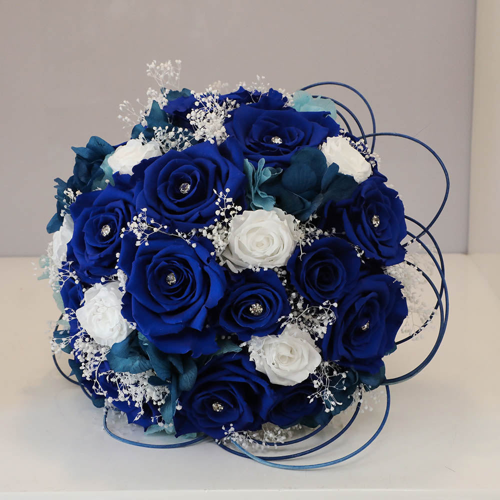 Bouquet rose blu– La rosa Blu shop