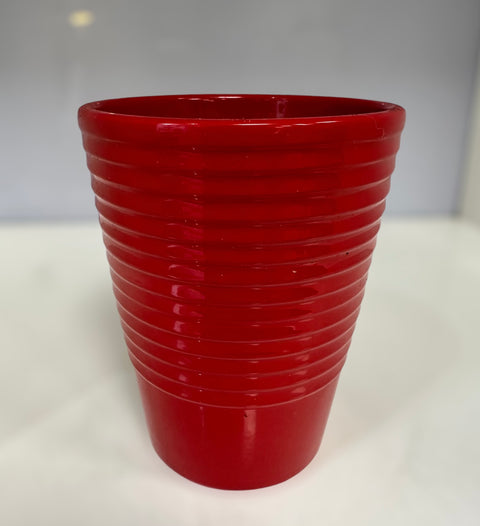 vaso rosso