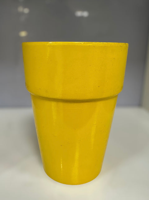 vaso giallo