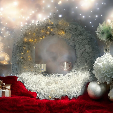 Grande Ghirlanda bianca