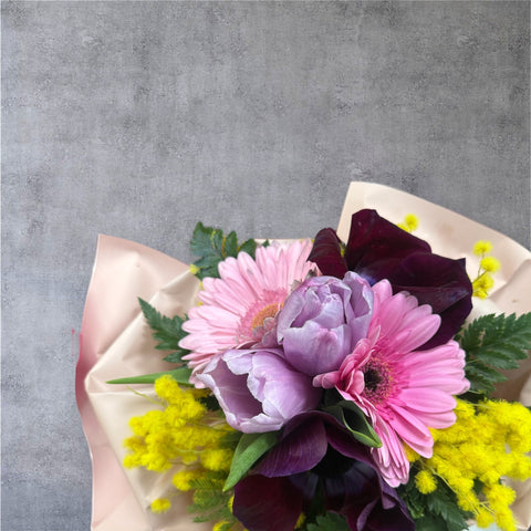 gerbere e tulipani  - festa della donna