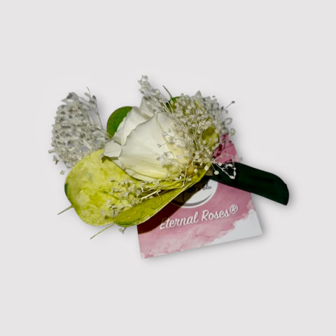 Fiore all'occhiello - rosa beige