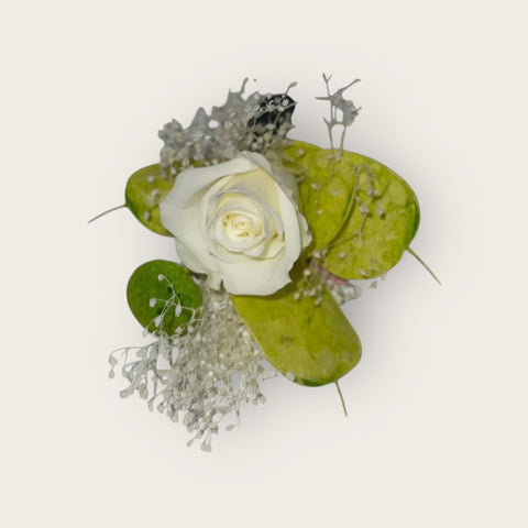 Fiore all'occhiello - rosa beige