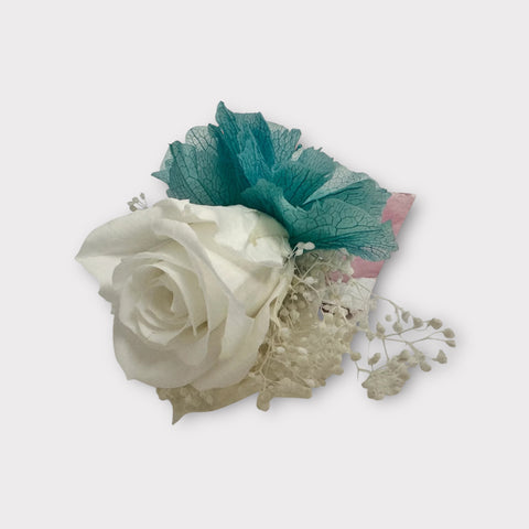 Fiore all'occhiello  - turchese