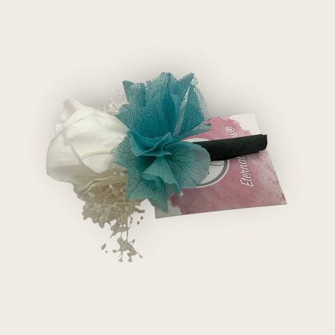 Fiore all'occhiello  - turchese