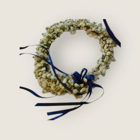 Coroncina in gypsophila per i tuoi capelli