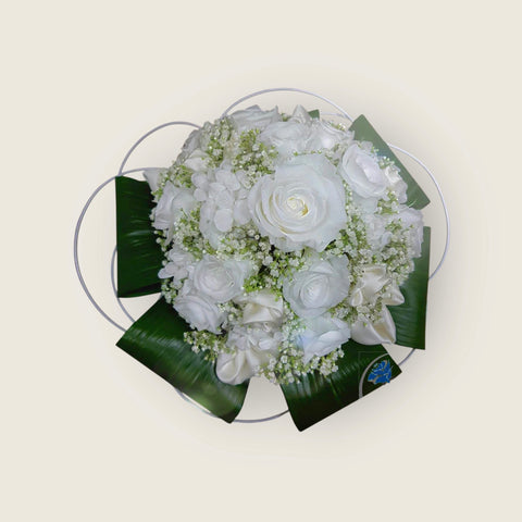 Bouquet classico - rose bianche