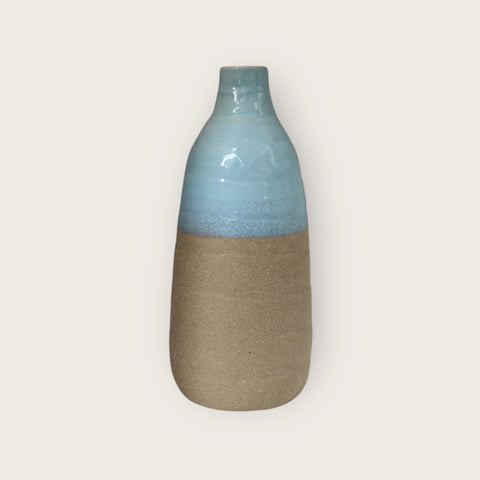 Vaso di design azzurro
