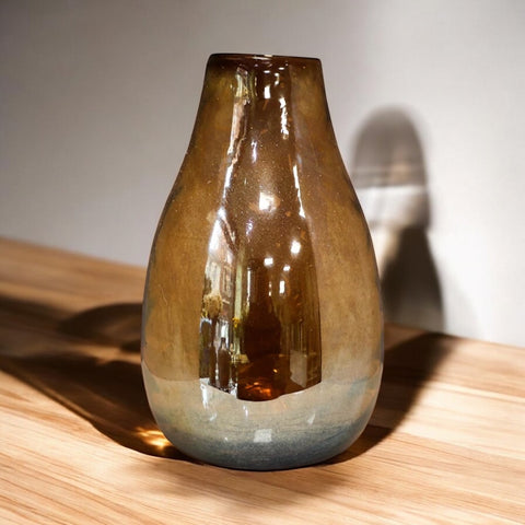 vaso alto vetro soffiato