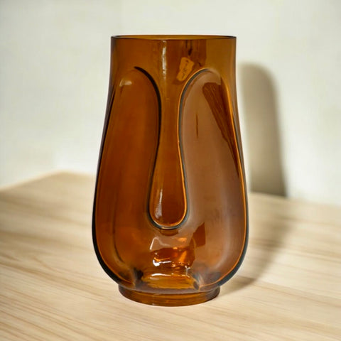 Vaso in vetro soffiato
