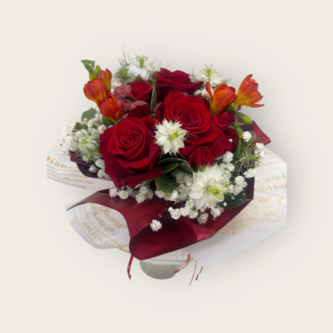 bouquet rosso amore