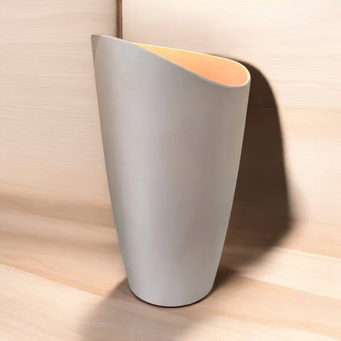 vaso alto rosa