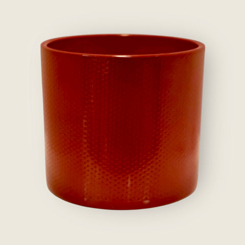 Vaso ceramica rosso tondo
