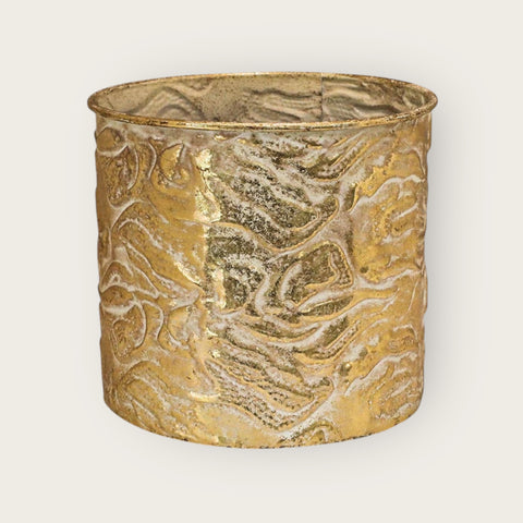 Vaso quadrato - oro