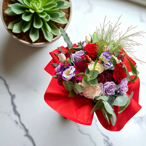 super bouquet misto di tanti colori