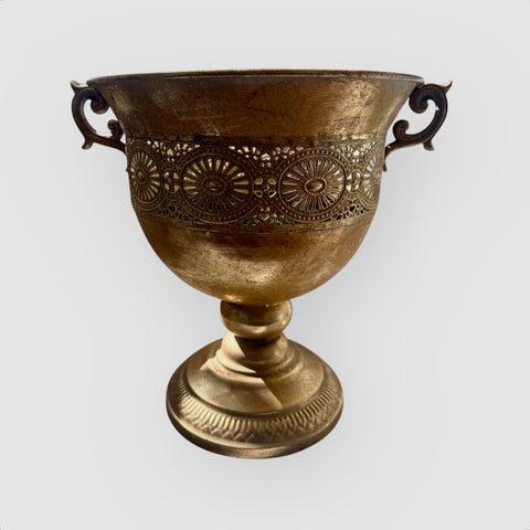 vaso oro grande a coppa