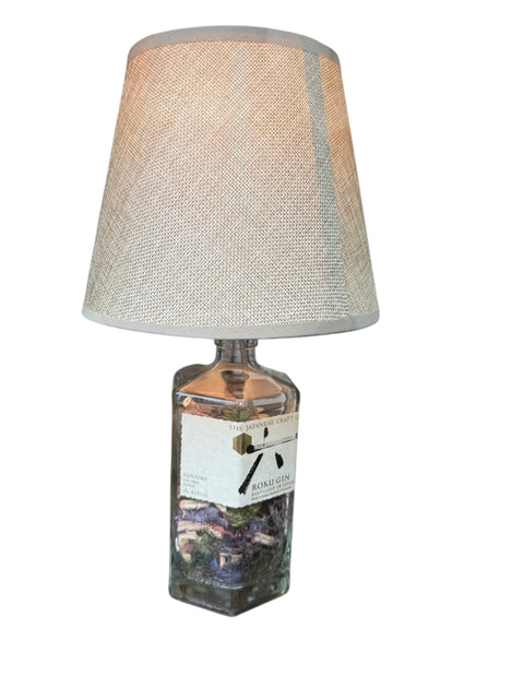 Roku Gin - lampada alcolica rosa