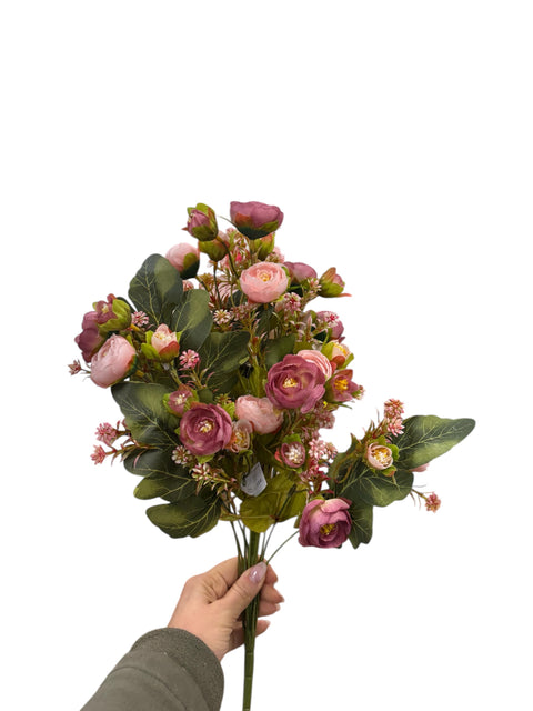 fiori di seta da rosa antico