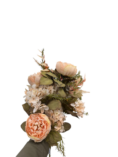 fiori di seta peonie rosa chiaro