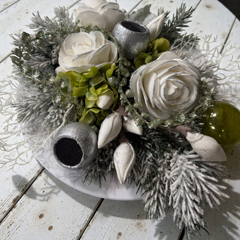 centrotavola natalizio Tondo 3