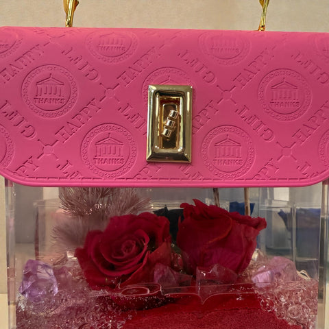 Borsetta composizione rossa