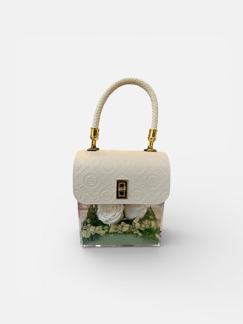 Borsetta composizione bianca