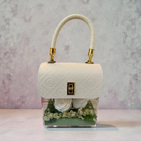 Borsetta composizione bianca