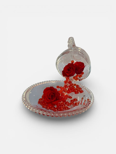 tazzina rose stabilizzate