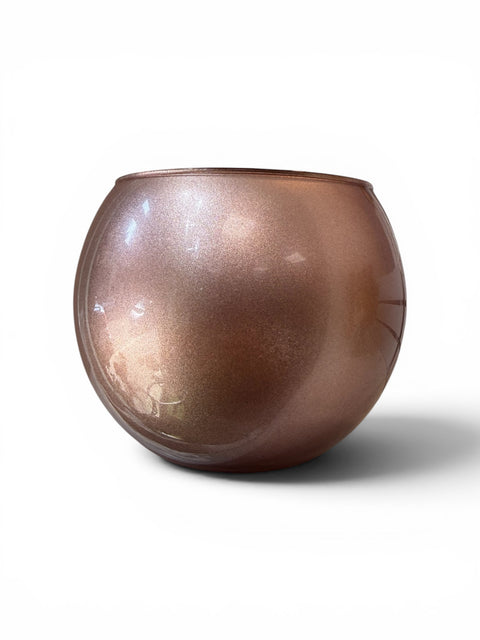 Vaso bronzo ovale