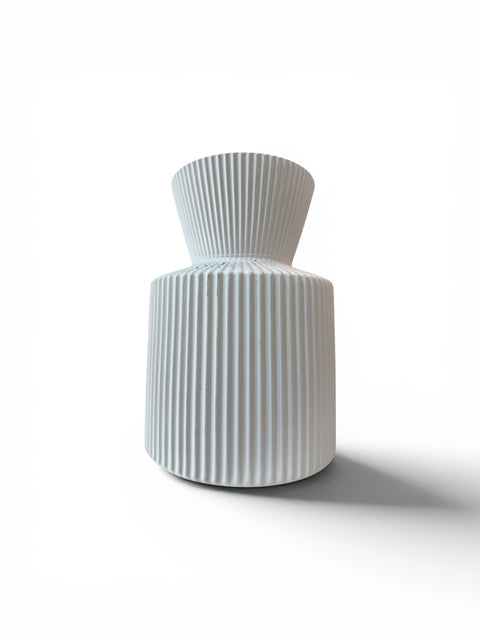 Vaso bianco ceramica