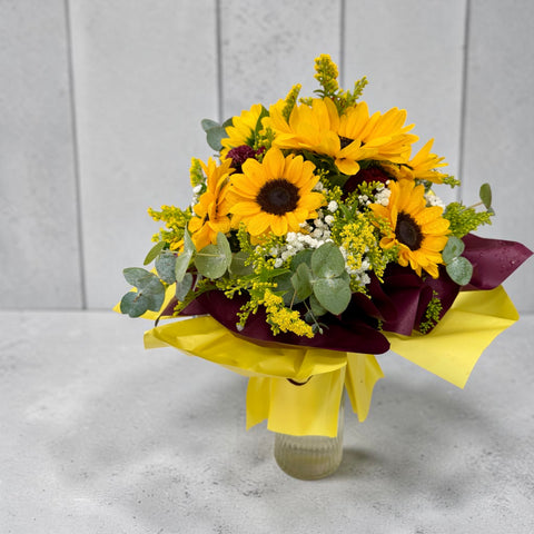 bouquet girasoli