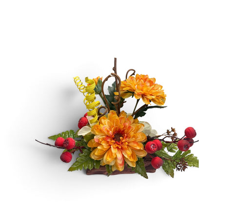 composizione casa autunno legni - NEW