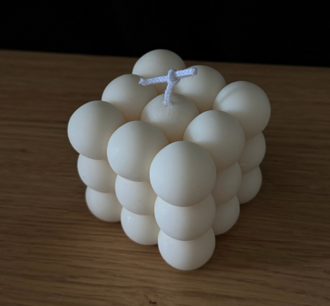 Big Bubble - candela artigianale Natalizia - Nouria