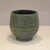 vaso verde in ceramica