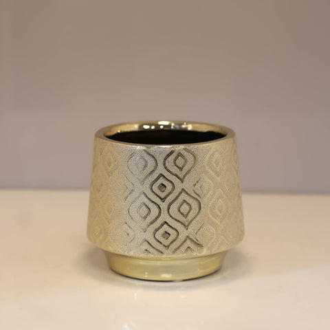vaso dorato