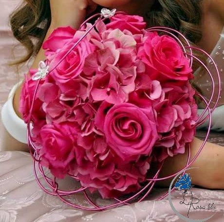 Bouquet fucsia